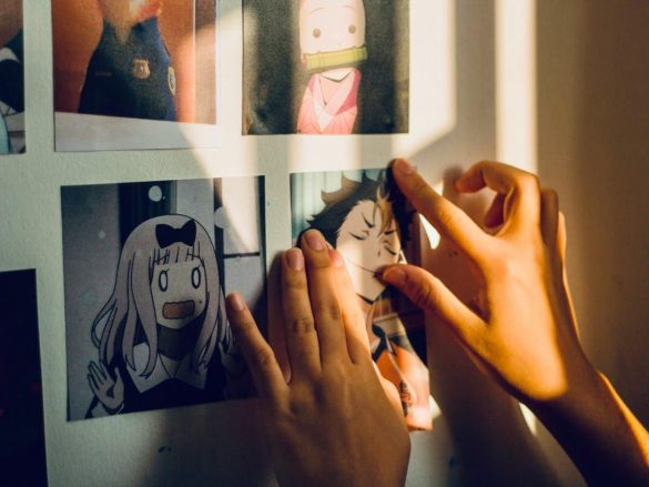 enfant fan d'animes